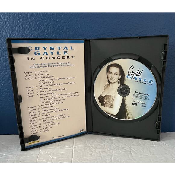 Crystal Gayle In Concert DVD - Picture 4 of 6